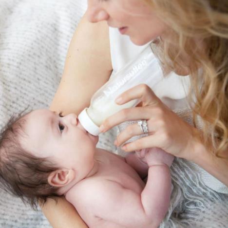 Natursutten Szklana butelka do karmienia 110ml 2szt