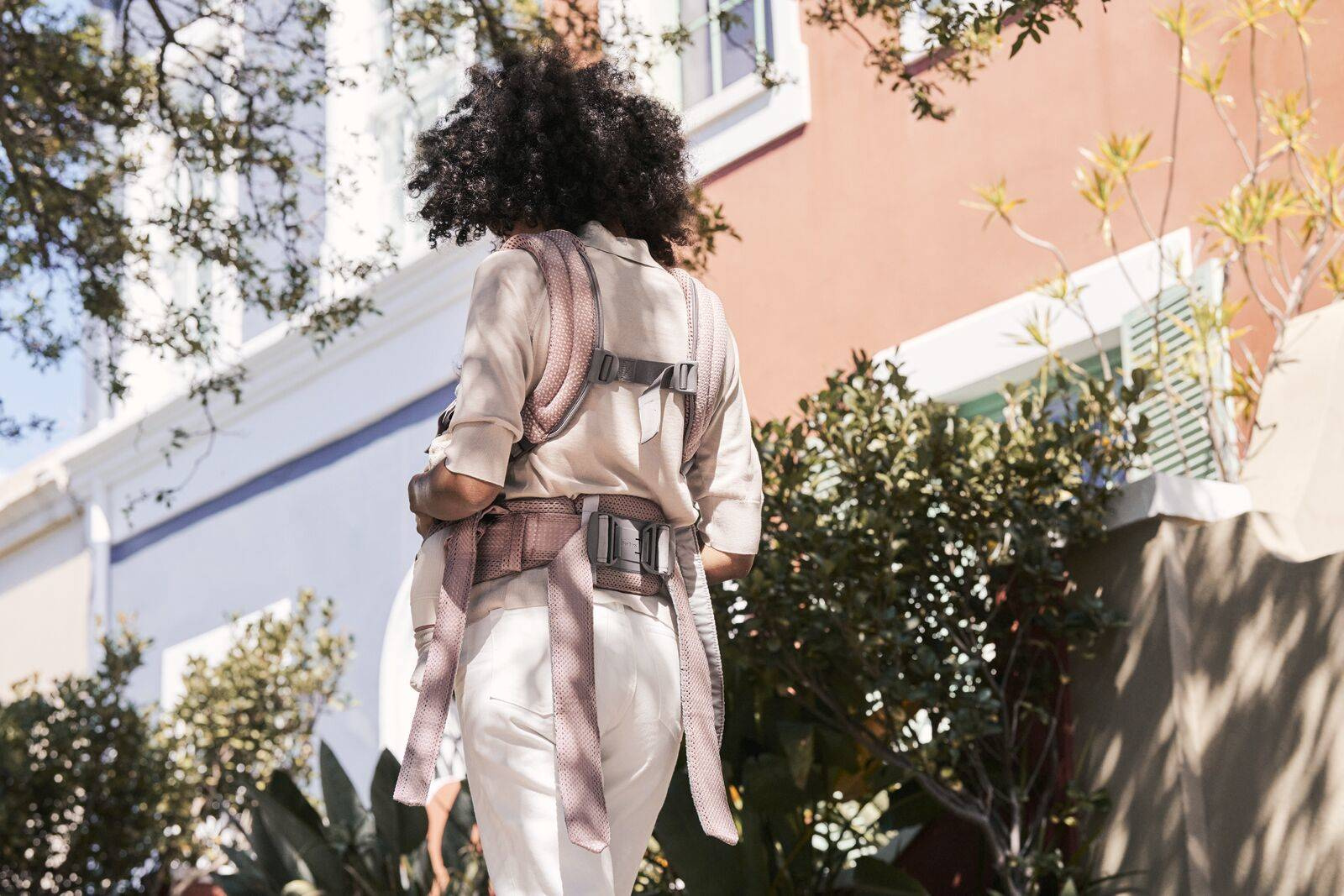 BabyBjorn Nosidełko Harmony 3D Mesh Zgaszony Róż 0–3