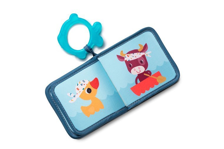 Lilliputiens Książeczka do kąpieli z gryzakiem Osiołek Ignace 6m+