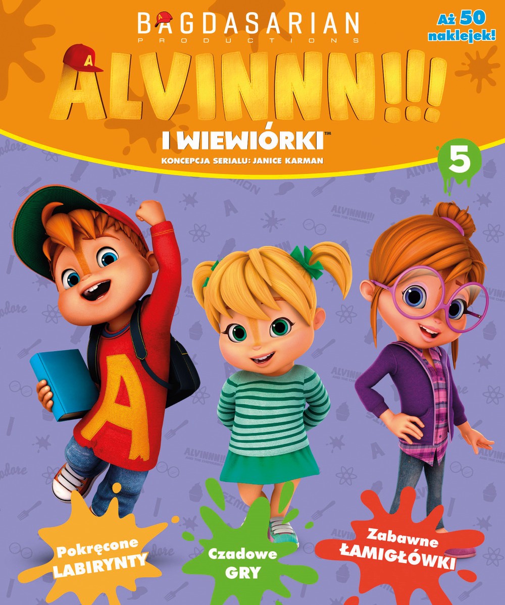 Alvinnn i wiewiórki tom 5 - Komiks dla dzieci 6+