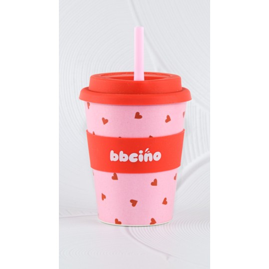 BBCino Zestaw Kubków Mama + Dziecko Sweetheart 350 ml + 240 ml