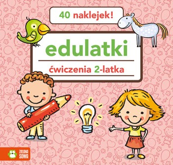 Edulatki Ćwiczenia dla 2-latka - Książeczka Edukacyjna