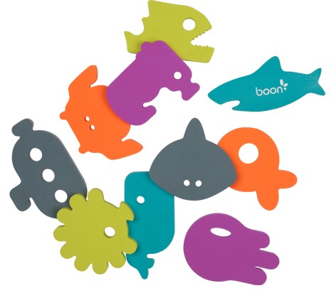 Boon Puzzle Zabawki Kąpielowe 12el 0+
