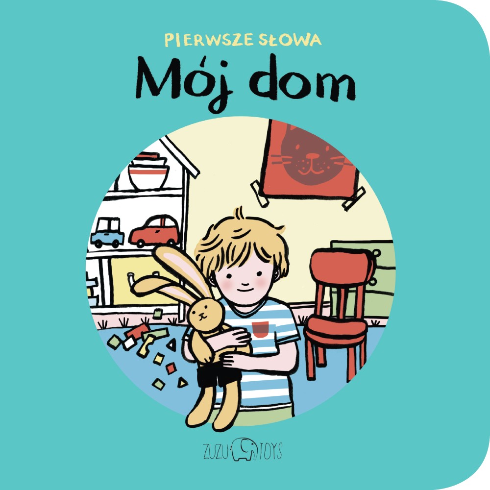 Zuzu Toys Mój dom pierwsze słowa 18str 1+