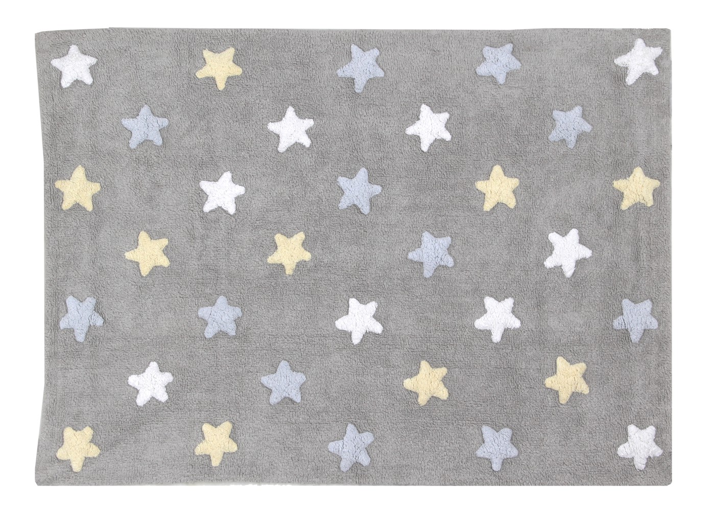 Lorena Canals Dywan Stars Grey Blue 120x160 cm | Prać w pralce