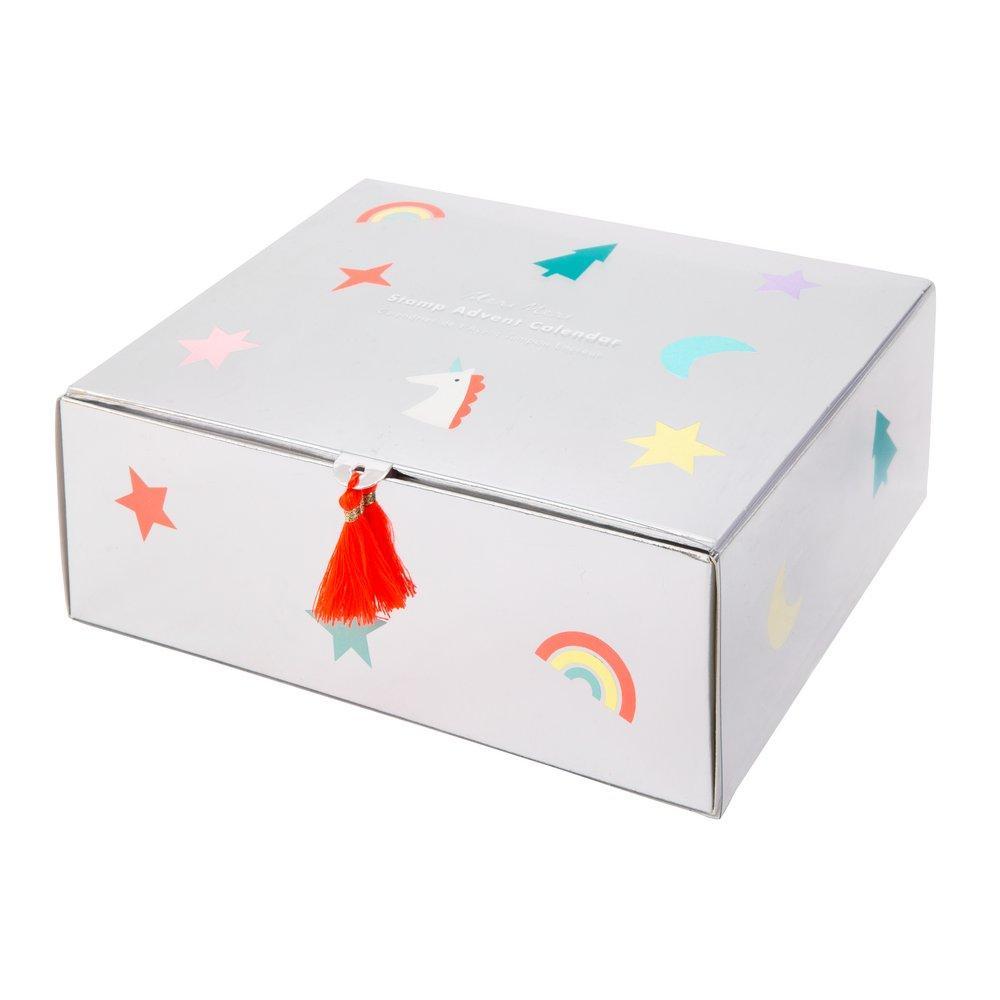 Meri Meri Kalendarz adwentowy Stemple Jednorożec 3+