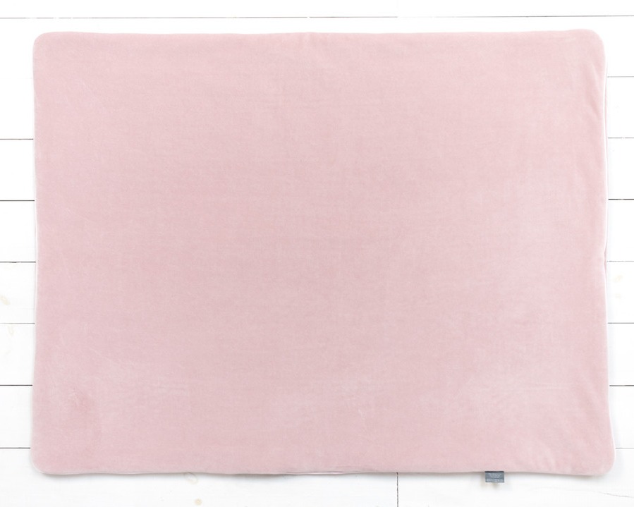 Sleepee Kocyk Welurowy z Poduszką Royal Baby 80x100cm Różowy