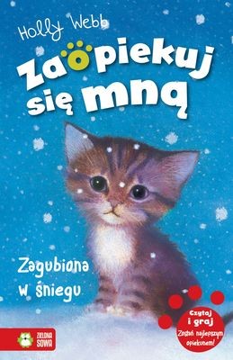 Zagubiona w śniegu - książka o przyjaźni 128 stron | Zielona Sowa