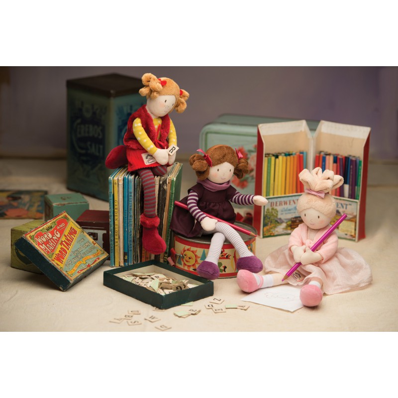 Ragtales Lalka Evie 35 cm dla dzieci 3+