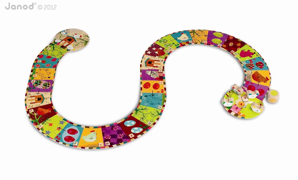 Janod Gra Wyścig Kurczaki 3+ lat