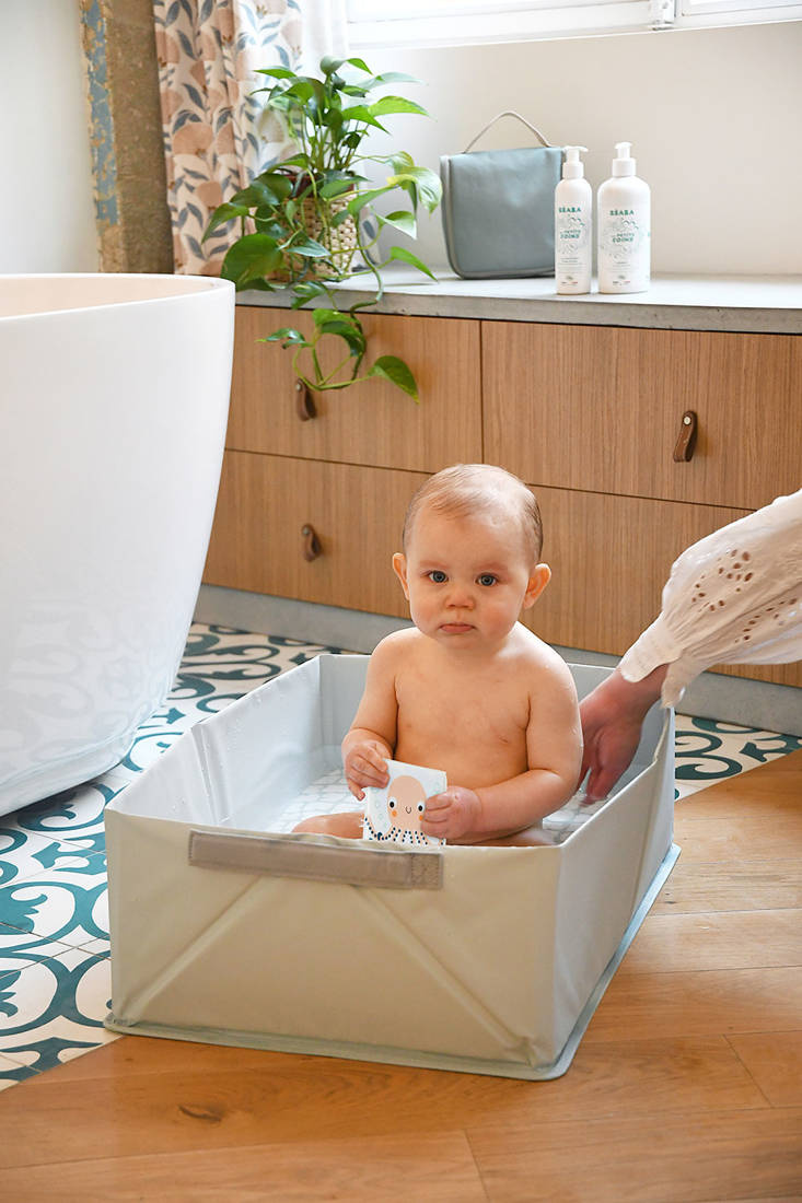 Beaba Składana Wanienka Cameleo Pop Up Bath Zielono-Niebieska 0+