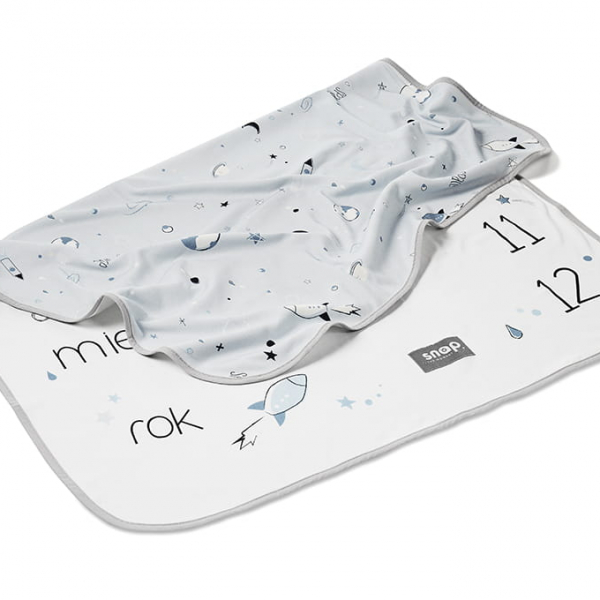 Snap the Moment Foto-kocyk Powder Blue 0+