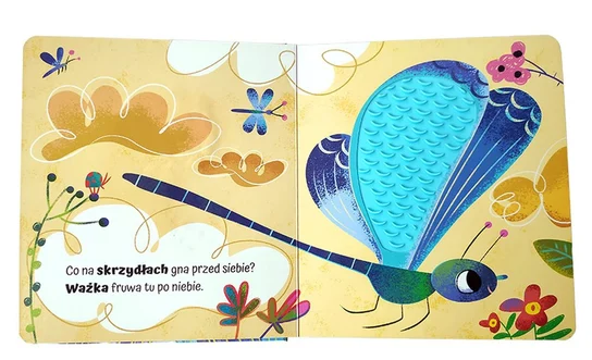 Rzeka. Dotykam poznaję - Książeczka Sensoryczna