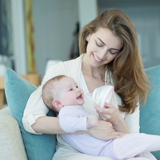 Nanobebe Butelka 150 ml 3 szt. Turkusowa - Karmienie i Przechowywanie