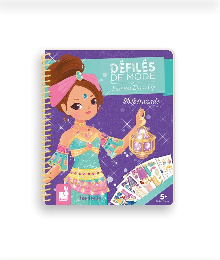 Janod Zeszyt Kreatywny Pokaz Mody Szeherezada 6+