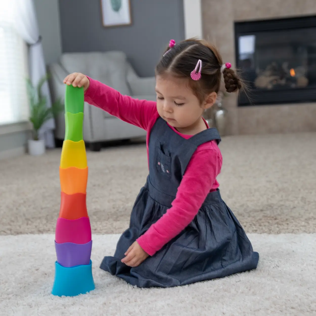 Fat Brain Toy Wieża SpiroKu - łamigłówka 3+