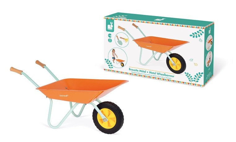 Janod Taczka Ogrodnika z Narzędziami 18m+