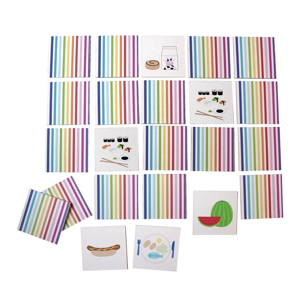 JaBaDaBaDo Gra Memory Jedzenie 3+