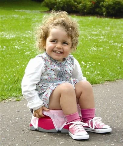 Potette Plus Składany Nocnik Turystyczny 2w1 Nocnik i Nakładka 15m+ 