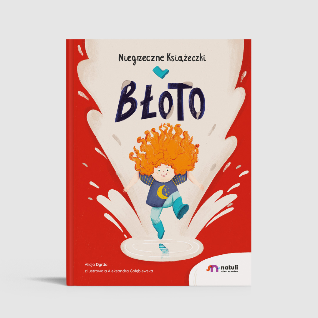 Natuli Błoto Książka Edukacyjna 3+
