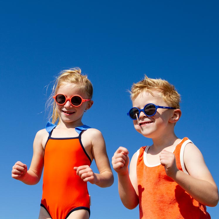 Ki ET LA, Okulary przeciwsłoneczne Rozz 1-2 Fluo Orange