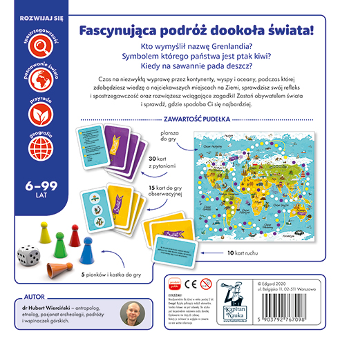 Kapitan Nauka Gra Edukacyjna Świat 6+