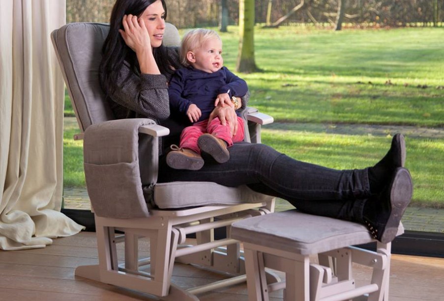 Childhome, Pokrowiec na fotel do karmienia biały