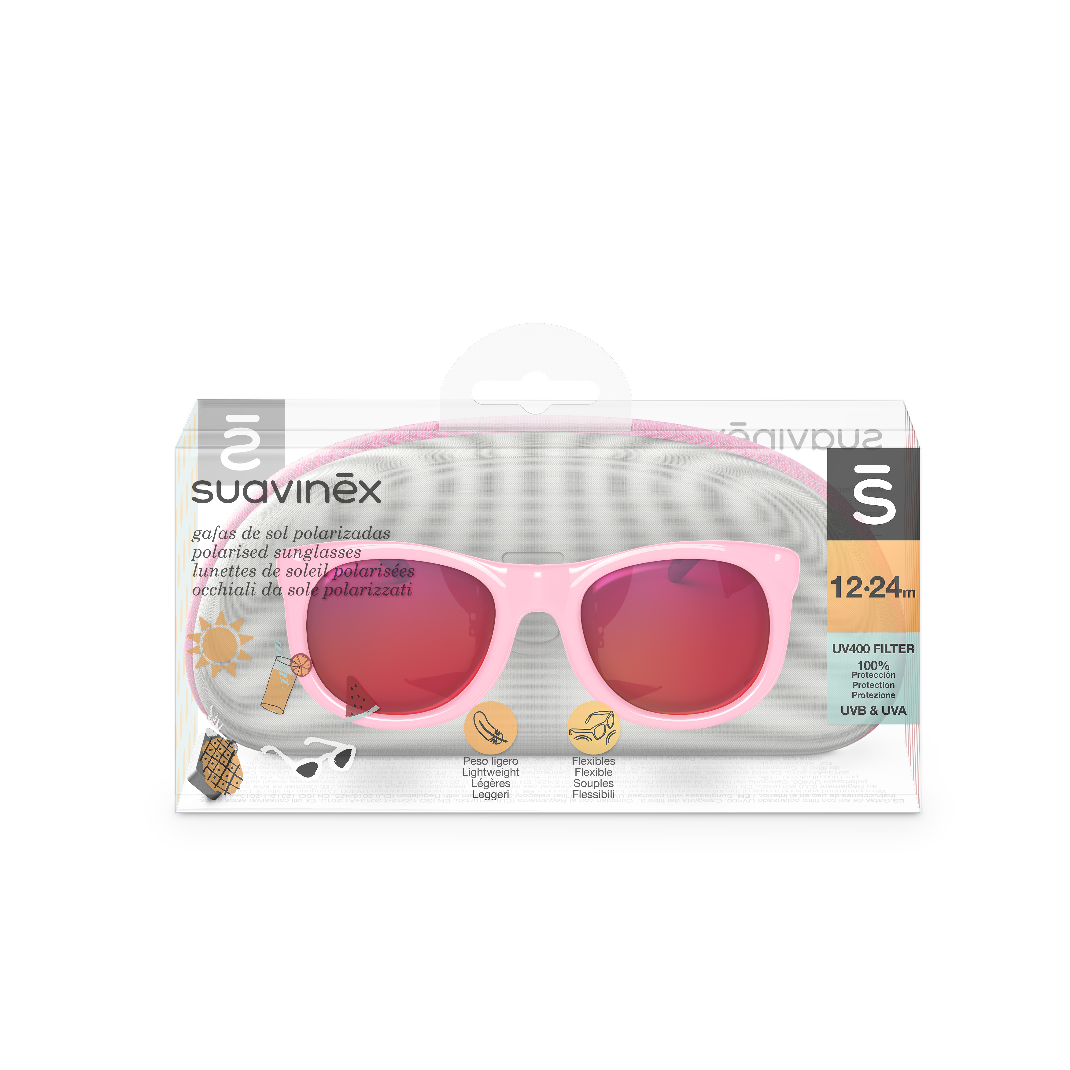 Suavinex Okulary Przeciwsłoneczne Polaryzacyjne 1-2 lata