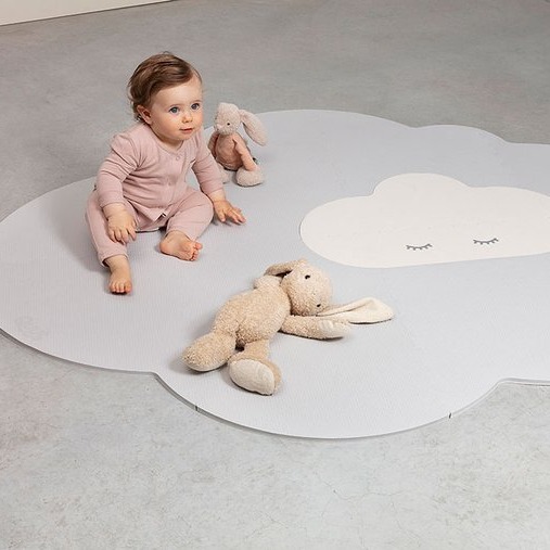 Quut Mata Piankowa Chmurka Playmat Pearl Grey 0+