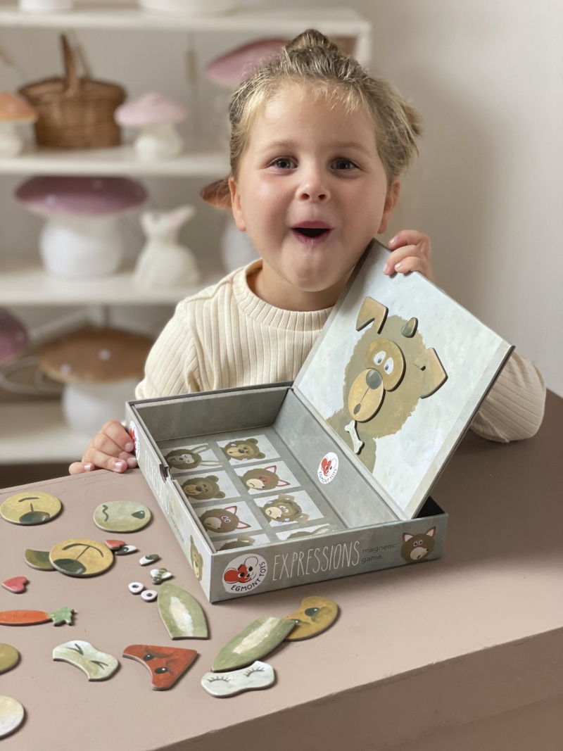 Egmont Toys Gra Magnetyczna Emocje Ekspresje 4+