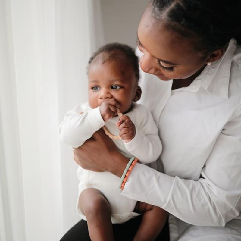 Mushie Gryzaki Bransoletki 3 szt. Flower 0m+