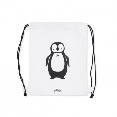 Jollein Plecak Canvas Pingwin 30x35 cm dla dzieci