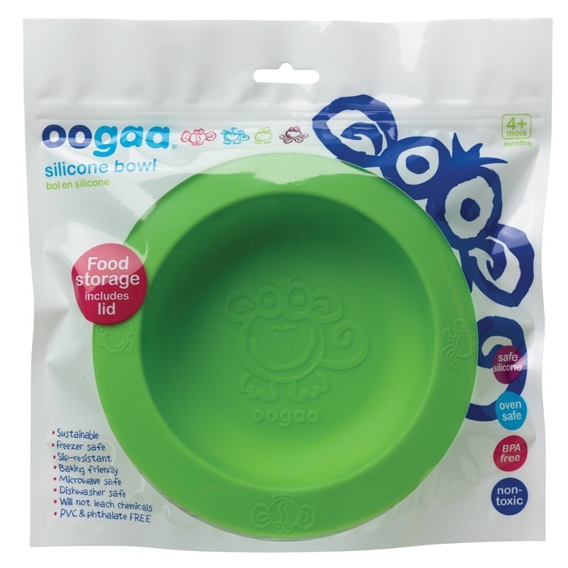 Oogaa Miseczka z Pokrywką Zielona 255ml 0+