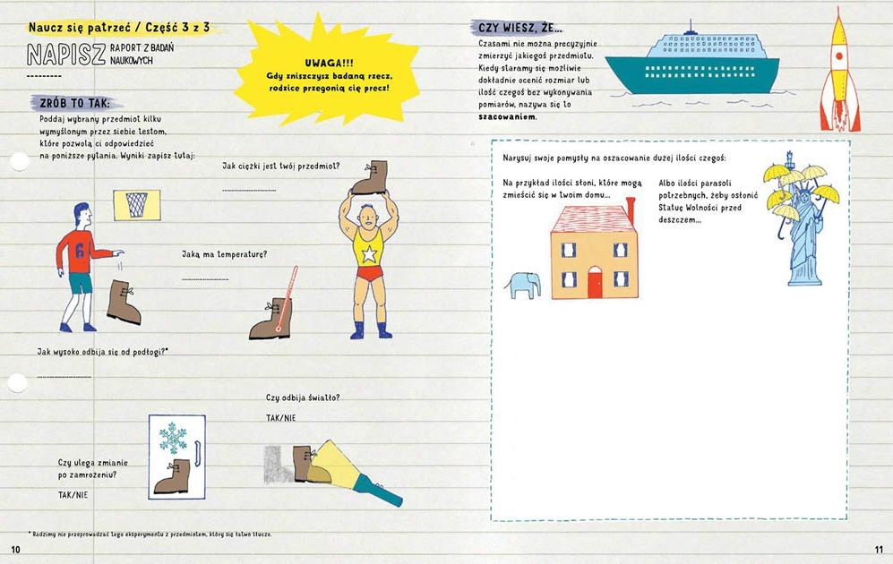 Bajka "To Twoja Nowa Książka Naukowa" Harriet Russel 3+