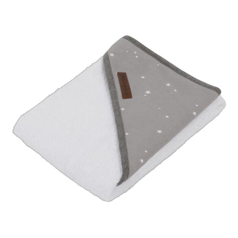 Little Dutch Ręcznik Bawełniany Little Stars Grey 0+