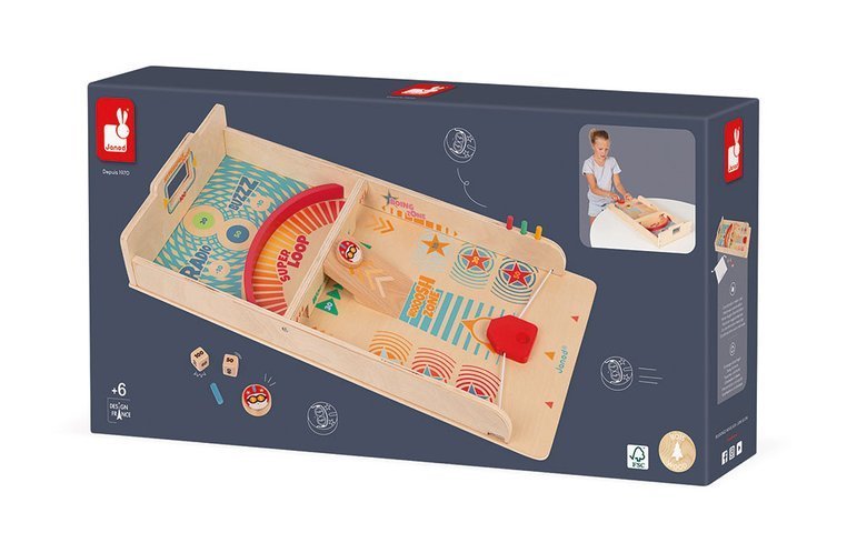 Janod Bilard holenderski Gra zręcznościowa 6+