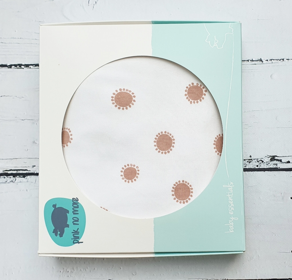 Prześcieradło do łóżeczka SUNS 140x70cm Pink No More