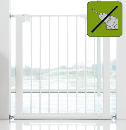 Baby Dan Bramka Ochronna Premier biała 73-93cm | Bezpieczeństwo Dziecka