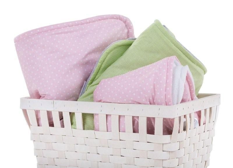 Kocyk Ocieplany 70x100 cm Różowo-Szary