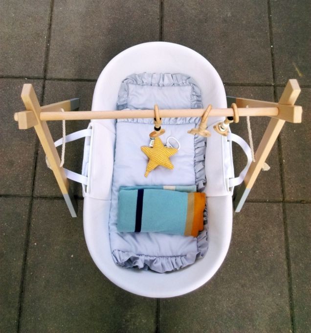 Shnuggle Kosz Mojżesza Dreami Ciemnoszary 0-6m