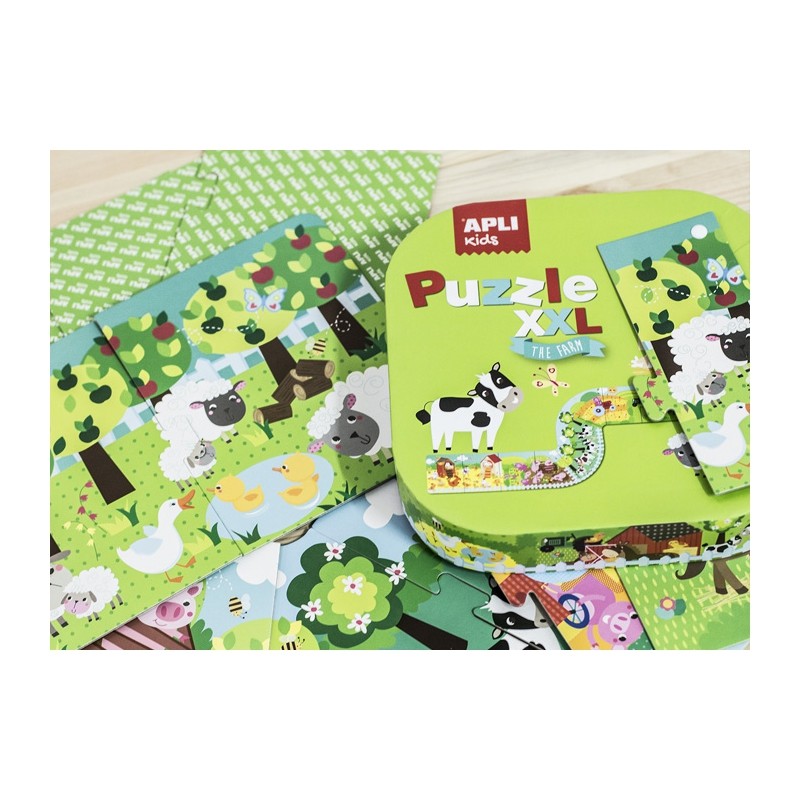 Apli Kids Puzzle XXL Farma 12el 3+