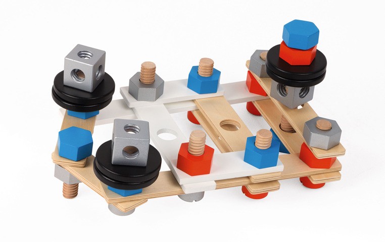 Janod Zestaw Konstruktora Brico Kids 50el. 3+