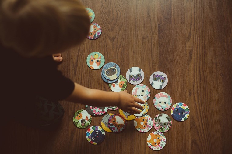 Mudpuppy Gra Mini Memory Koty 24 karty 3+