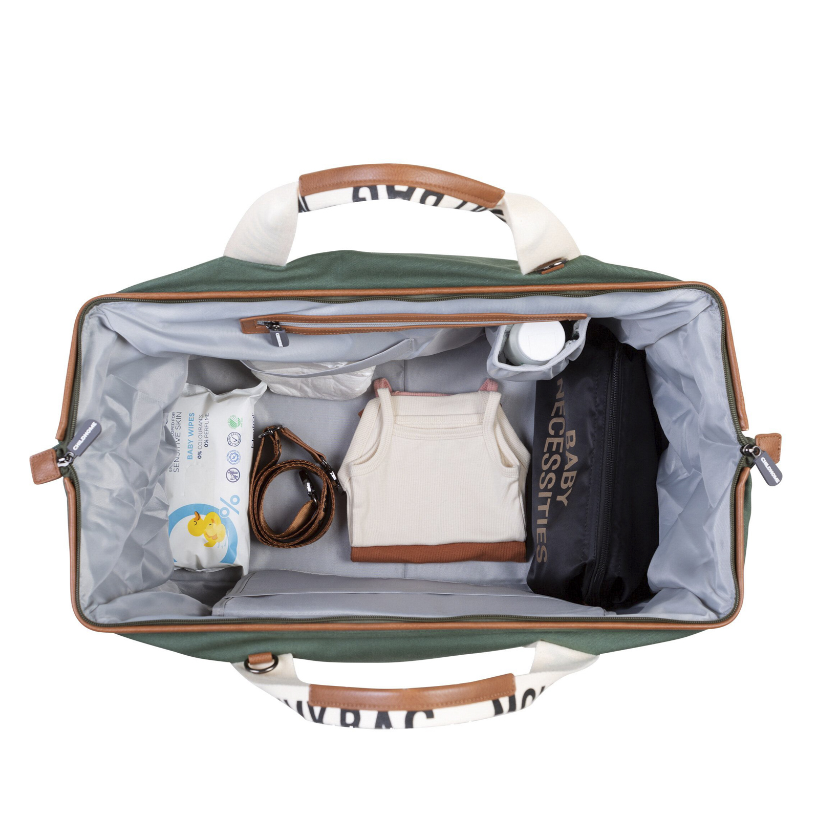 Torba Mommy Bag Signature zielona