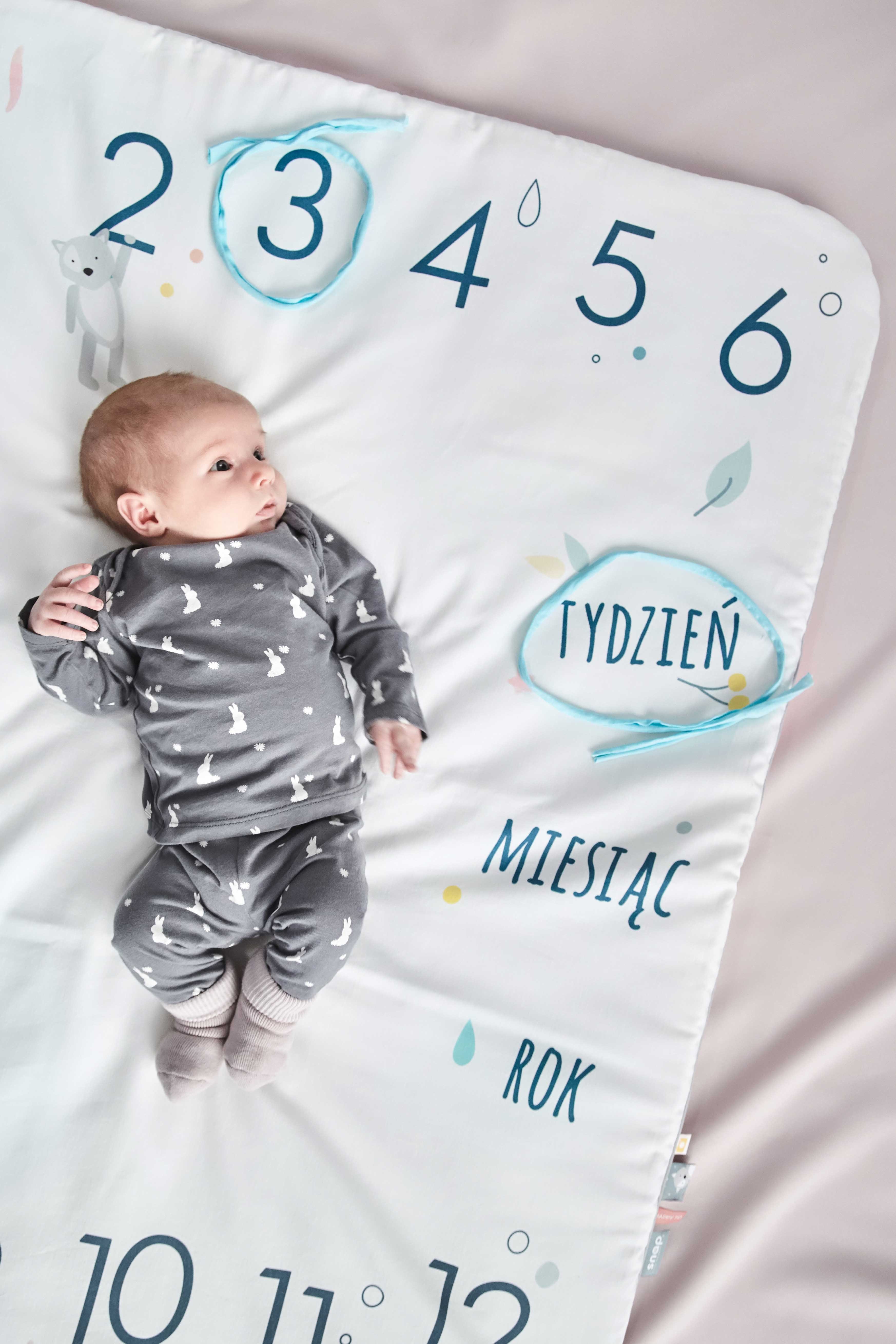 AJA & ABI Foto Kołderka z Wypełnieniem – Pamiątka 0+