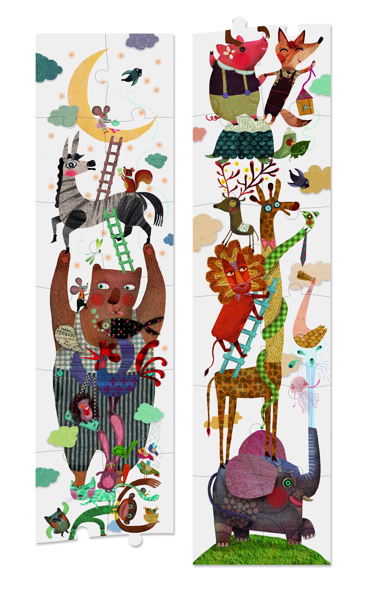 Londji Puzzle Up to The Moon 1000el 14+ | Fabryka Wafelków