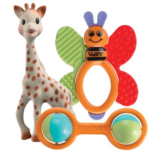 Żyrafa Sophie Grzechotka i Gryzak Pszczółka 0+