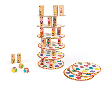 Janod Gra zręcznościowa Akrobaci 3+