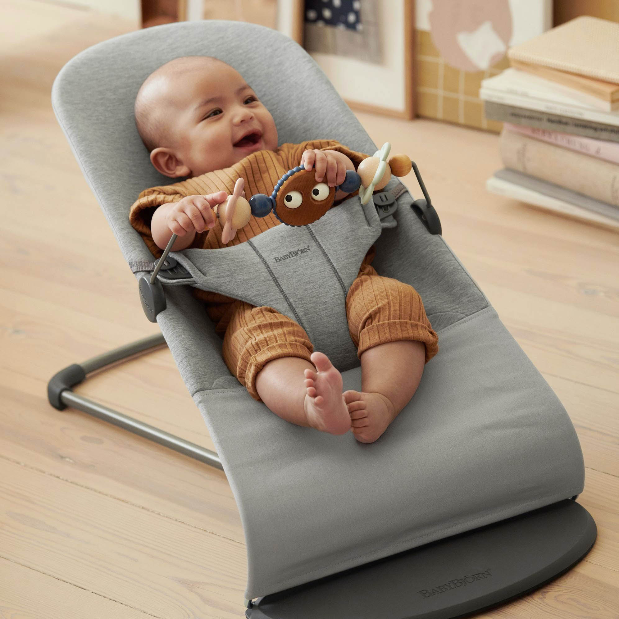 BabyBjorn Zabawka Googly Eyes Pastels 0+