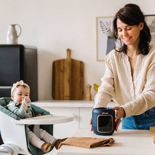 Beaba Podgrzewacz i Sterylizator 5w1 Multi Milk Night blue 0+